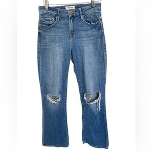 Frame Denim Blue Distressed Jeans